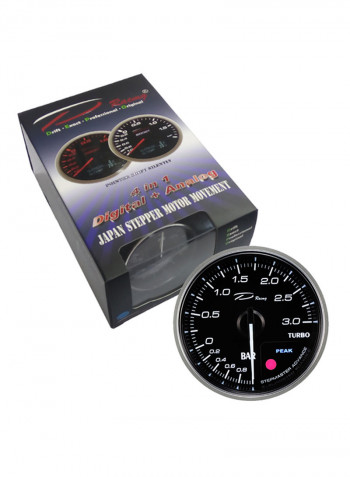 X-Series Peak Turbo Gauge