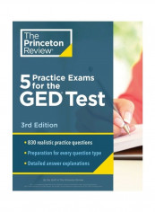 5 Practice Exams For The GED Test Paperback الإنجليزية تقييمات 5 Practice Exams For The GED Test Paperback الإنجليزية