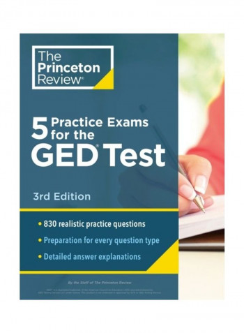 5 Practice Exams For The GED Test Paperback الإنجليزية