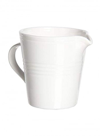 Pack Of 12 Bone China Creamer Set White 4.2x4.2x4.1inch