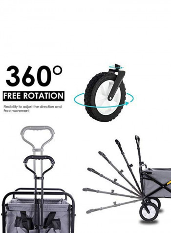 4-Wheel Folding Cart