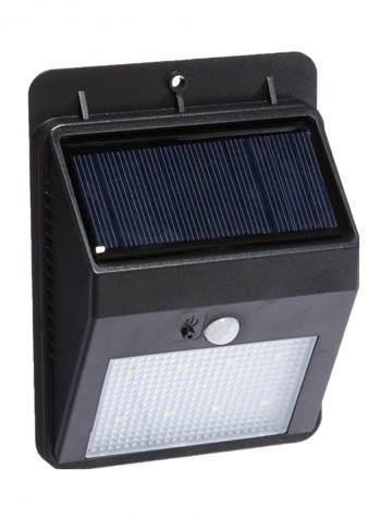8 LED Bengoo Solar Powerd Motion Sensor Light White 9x13cm