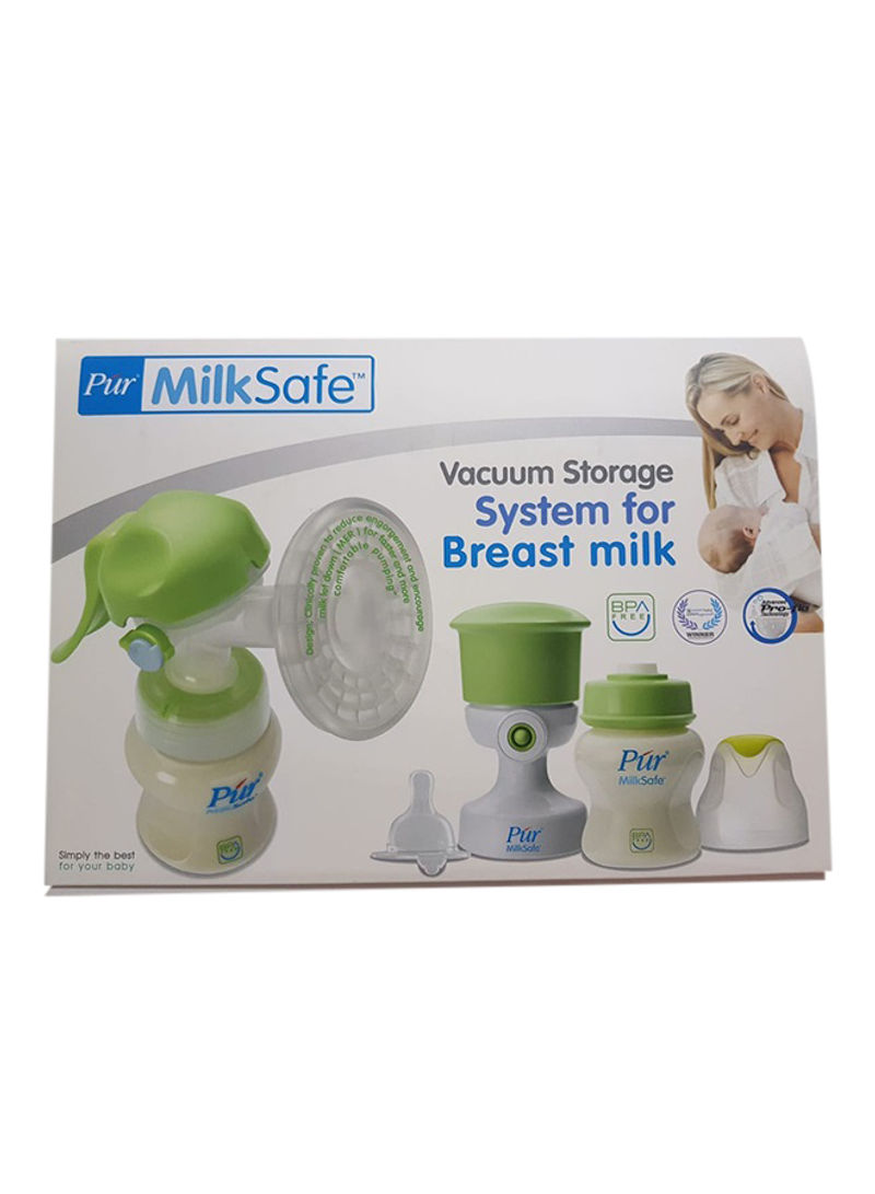 Milksafe Breast Pump With Vacuum Pump Set