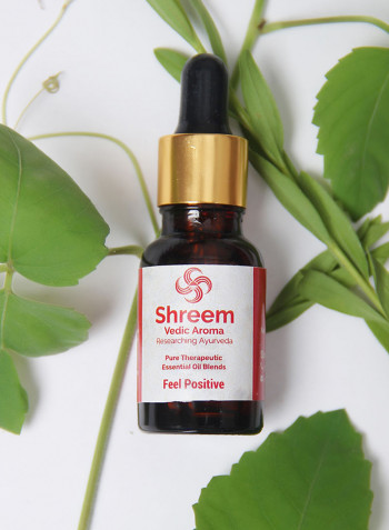 Vedic Aroma Feel Positive Wellness Oil Blend 15ml