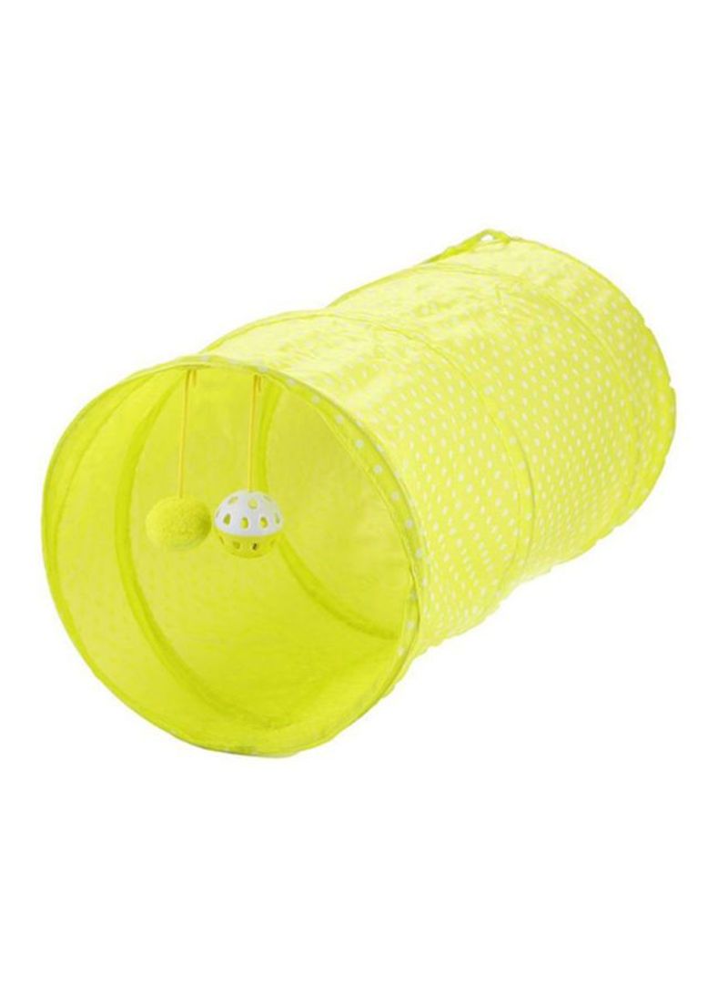 Collapsible Pet Tunnel Green 50x25cm