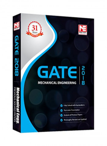 Gate 2018: Mechanical Engineering - Solved Papers (31 Years) Paperback