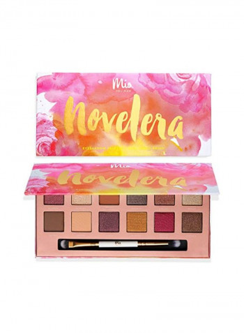 Novelera Eyeshadow Palette Pink/Purple/Beige