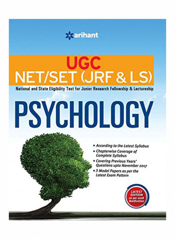 UGC NET/SET (JRF And LS): Psychology Paperback