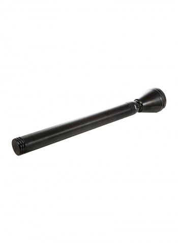 Rechargeable LED Flash Light Black 3x6centimeter