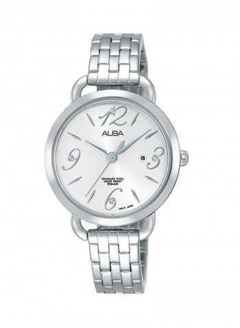 Women's Water Resistant Stainless Steel  Analog Watch AH7N21X1
