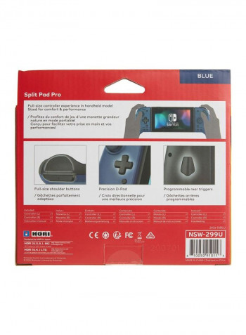 Nintendo Switch Split Pad Pro Ergonomic Controller For Handheld Mode