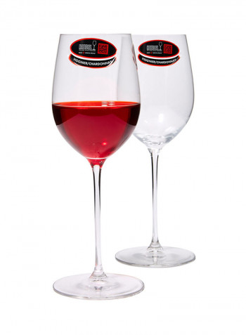Veritas Viognier/Chardonnay Glass Box Of 2 Clear 225ml