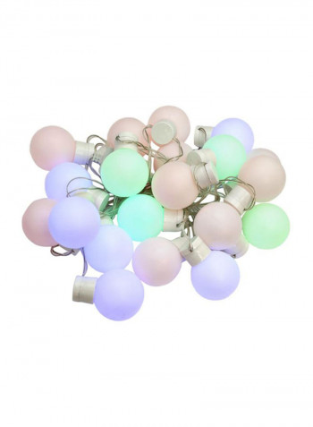 20 LED Decorative Lighting Multicolour 4x4centimeter