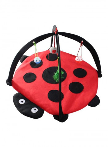 Cat Mobile Activity Play Mat Red/Black/White