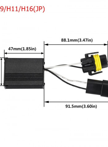 Led Car Bulb Fog Lamp Can-Bus H8