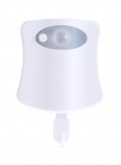 Motion Sensor LED Toilet Night Light White 10 x 25cm