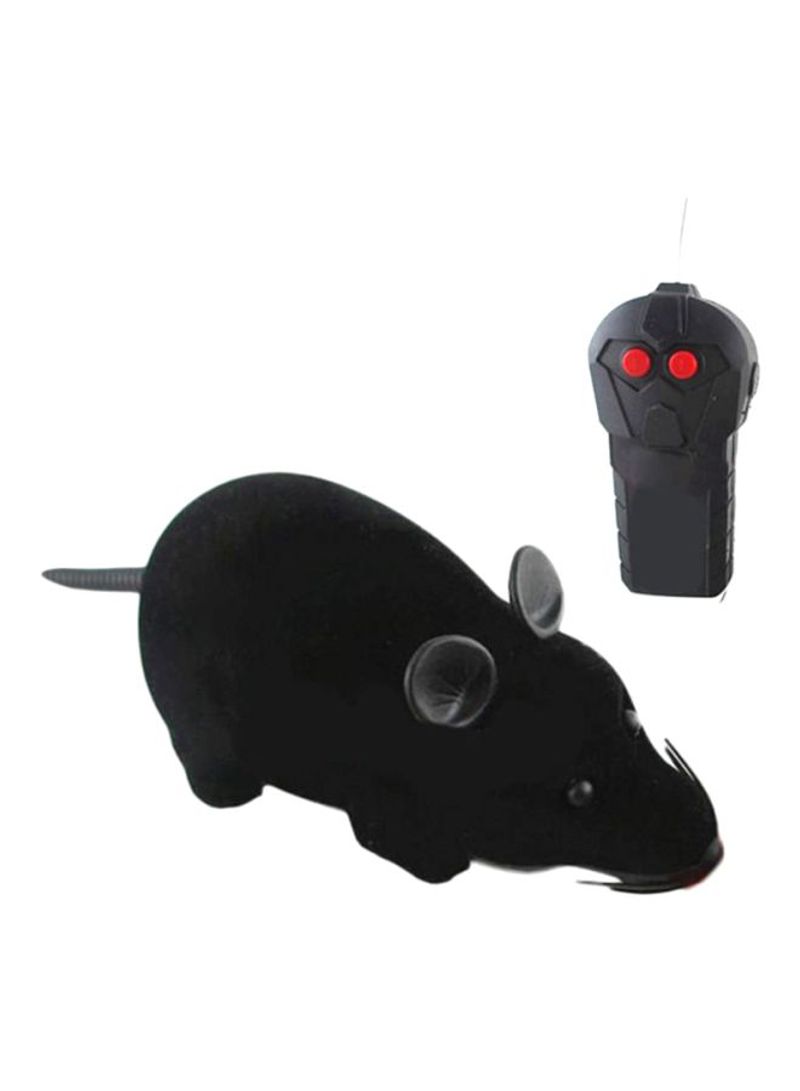 RC Electronic Rat Pet Toy Black