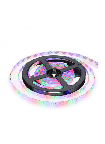Remote Control LED Strip Light Multicolour 13x16centimeter