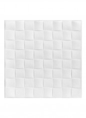 8-Piece Ceiling Tiles Set White 19.8x19.8x0.2inch