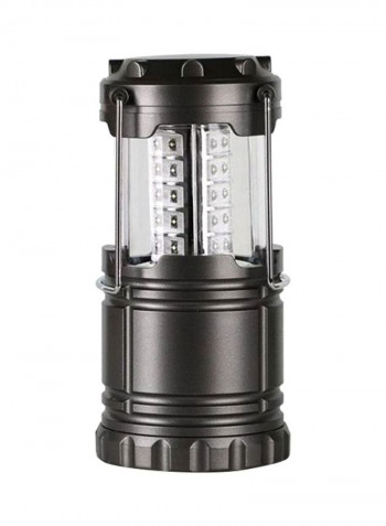 Portable 30LED Camping Lights Black 9x9centimeter