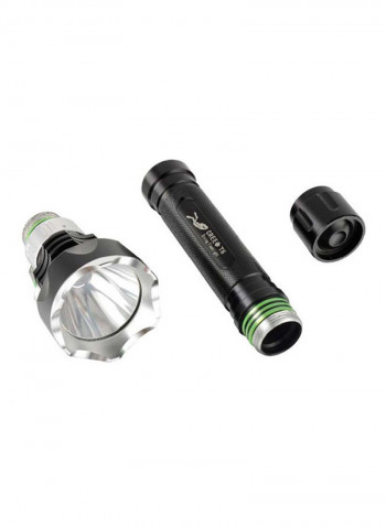 Waterproof Diving Flashlight White 2x2centimeter