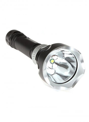 Waterproof Diving Flashlight White 2x2centimeter