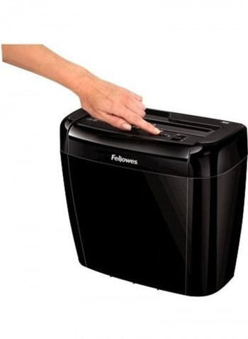 Cross Cut Paper Shredder Black