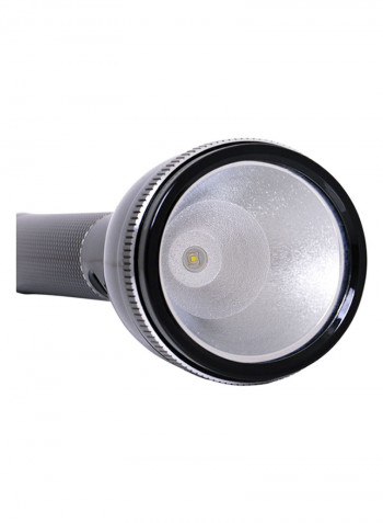 Rechargeable LED Flashlight Black 5x7centimeter