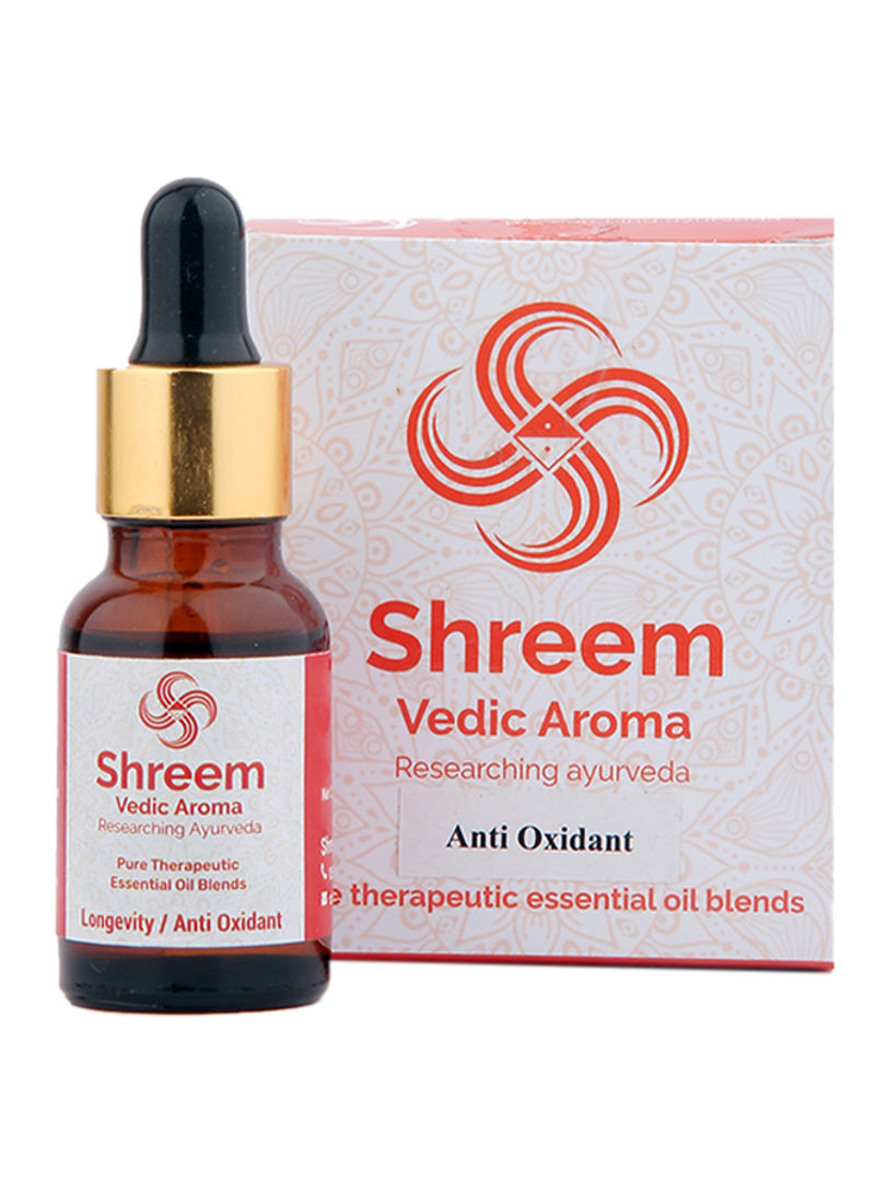Vedic Aroma Longevity Anti Oxidant Wellness Oil Blend 15ml