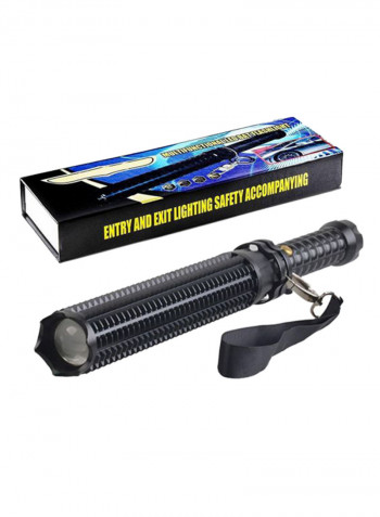 Self-Defense LED Tactical Flashlight White 6x9centimeter