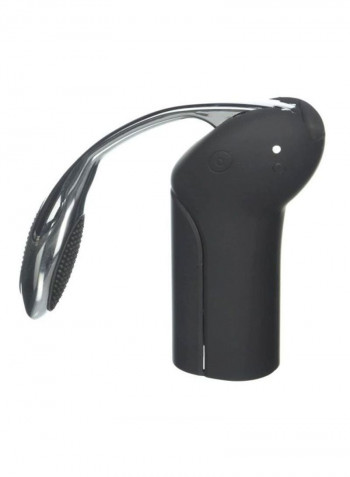 Vertical Cork Screw Black/Silver 1x1x1inch