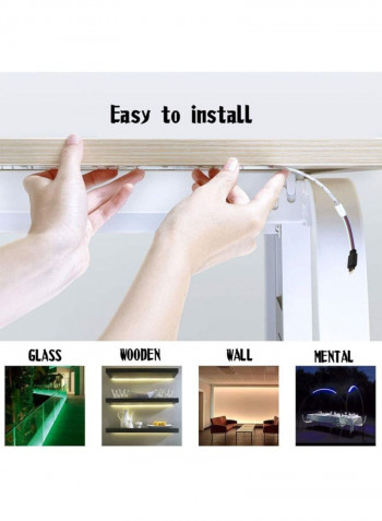 Wifi Remote Wireless Controller Lights Strips Kit White 7x20centimeter