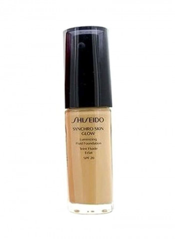 Synchro Skin Glow Luminizing Fluid Foundation SPF20 Golden 4
