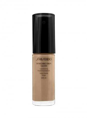 Synchro Skin Glow Luminizing Fluid Foundation SPF20 Rose 4