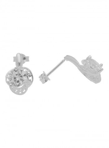 4-Piece Sterlling Silver Infinity Pendant Set