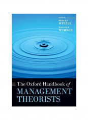 The Oxford Handbook Of Management Theorists Paperback