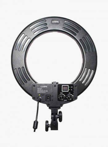 Dimmable Ring Video Light Black