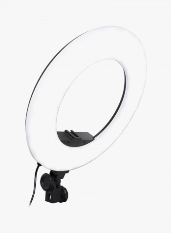 Dimmable Ring Video Light Black