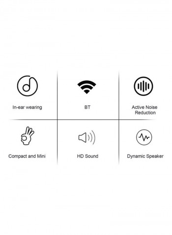 Bluetooth 5.1 True Wireless Earbuds White