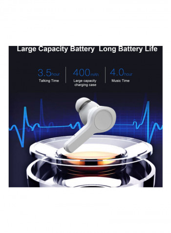 Bluetooth 5.1 True Wireless Earbuds White