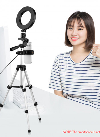 Phone Live Streaming Lighting Kit Black/White