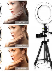 LED Ring Light With Metal Tripod Black reviews LED Ring Light With Metal Tripod Black