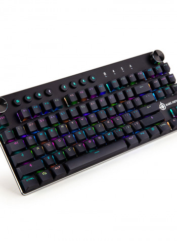 MK11 Mechanical Gaming Wired And Wireless Keyboard - Chinese أسود