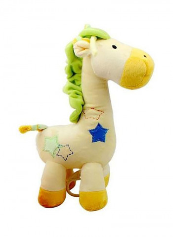 Giraffe Musical Pull Bell Squishy Toy