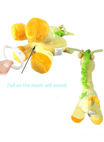 Giraffe Musical Pull Bell Squishy Toy