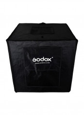 LED Mini Photography Studio Shooting Tent 40x40x40centimeter Black