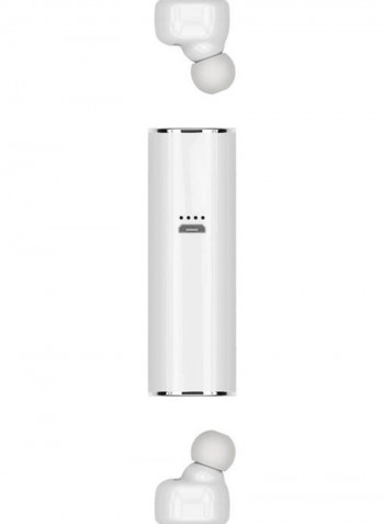 In-Ear Bluetooth Stereo Earphones White