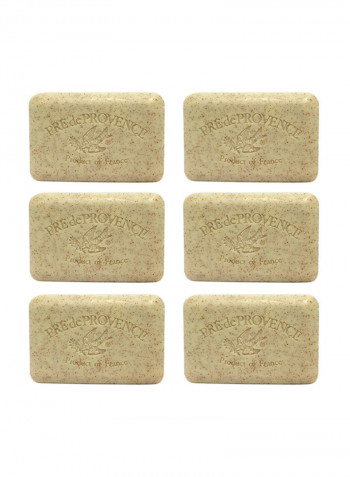 Pack Of 6 Honey Almond Bar Soap 8.8ounce