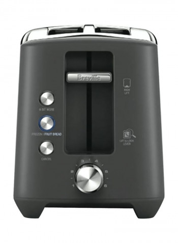 The A Bit More Plus 2 Slice Toaster BTA435 Grey/Silver