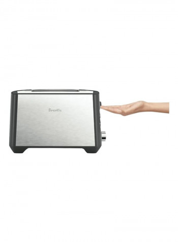 The A Bit More Plus 2 Slice Toaster BTA435 Grey/Silver